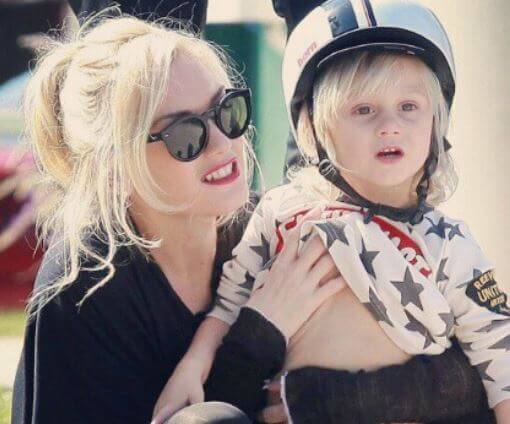Zuma Nesta Rock Rossdale with his mother Gwen Stefani.